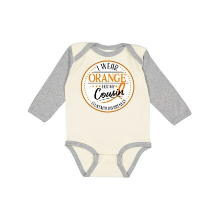 Inktastic I Wear Orange for my Cousin- Leukemia Awareness Gift Baby Boy or Baby Girl Long Sleeve Bodysuit
Inktastic I Wear Orange for my Cousin- Leukemia Awareness Gift Baby Boy or Baby Girl Long Sleeve Bodysuit