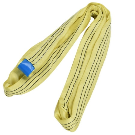 Round Sling Soft Portable Endless Hoist Webbing For Transportation 4 Meters