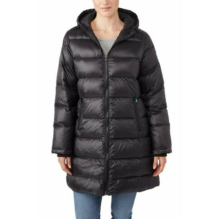 DressBarn Women s Navy Naomi Down Filled 3-IN-1 Maternity Parka Dress - S