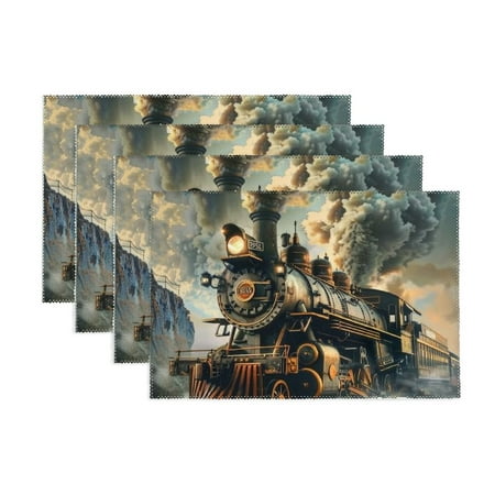 YANMS Steampunk Placemats for Party Kitchen Dining Decoration Set of 4 Oxford Cloth Heat-Resistant Insulated Table Mats 11.8*17.7in
YANMS Steampunk Placemats for Party Kitchen Dining Decoration Set of 4 Oxford Cloth Heat-Resistant Insulated Table Mats 11.8*17.7in