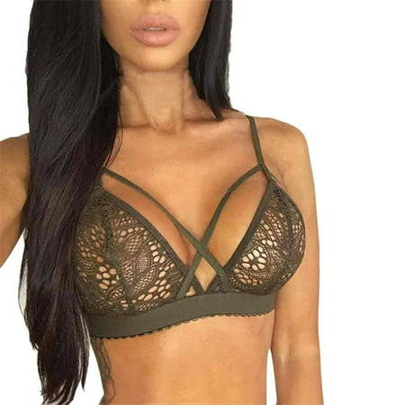 Foraging dimple Valentine s Day Women Sexy Lingerie Floral Sheer Lace Bra Top Seamless Bralette Cup Wireless Bra
Foraging dimple Valentine s Day Women Sexy Lingerie Floral Sheer Lace Bra Top Seamless Bralette Cup Wireless Bra