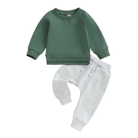 Toddler Baby Boy Girl Autumn Clothes Long Sleeve Slit Sweatshirt Elastic Waist Pants 2Pcs Outfit
Toddler Baby Boy Girl Autumn Clothes Long Sleeve Slit Sweatshirt Elastic Waist Pants 2Pcs Outfit