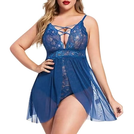 Cathalem Lingerie for Women Sexy Women Sexy Elastic Plus Size Sexy Stretchy With Two Pieces Mesh Sexy Lingerie And for Women Underwear Blue X-Large
Cathalem Lingerie for Women Sexy Women Sexy Elastic Plus Size Sexy Stretchy With Two Pieces Mesh Sexy Lingerie And for Women Underwear Blue X-Large