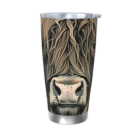Salouo Butterfly Cow With Flowers Print 20oz Tumbler with Lid Stainless Steel Vacuum Insulated Tumbler Durable Insulated Coffee Mug Thermal Cup with Splash Proof Sliding Lid-Without Straw
Salouo Butterfly Cow With Flowers Print 20oz Tumbler with Lid Stainless Steel Vacuum Insulated Tumbler Durable Insulated Coffee Mug Thermal Cup with Splash Proof Sliding Lid-Without Straw