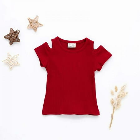 Praeter New Summer Baby Girls Candy Color Off-shoulder Short Sleeved Kids T-shirt Cotton Clothes Tops
Praeter New Summer Baby Girls Candy Color Off-shoulder Short Sleeved Kids T-shirt Cotton Clothes Tops