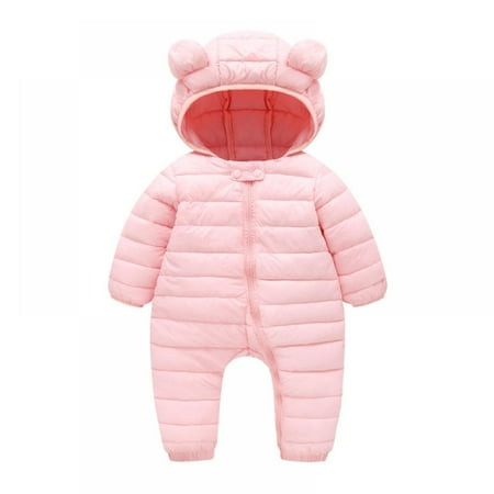 SYNPOS Infant Newborn Baby Hoodie Down Jacket Jumpsuit Snow Suit Windproof Jumpsuit Light Puffer Jacket With Hoods Warm Baby Winter Coat Jumpsuit for Boys Girls
SYNPOS Infant Newborn Baby Hoodie Down Jacket Jumpsuit Snow Suit Windproof Jumpsuit Light Puffer Jacket With Hoods Warm Baby Winter Coat Jumpsuit for Boys Girls