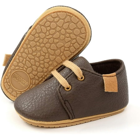 Baby Boys Girls Lace Up Leather Sneakers Soft Rubber Sole Infant Moccasins Newborn Oxford Loafers Anti-Slip Toddler Wedding Uniform Dress Shoes
Baby Boys Girls Lace Up Leather Sneakers Soft Rubber Sole Infant Moccasins Newborn Oxford Loafers Anti-Slip Toddler Wedding Uniform Dress Shoes