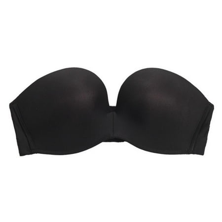 Spdoo Strapless Lift Bra Women Push up Bras Sexy Lace Bra Wireless Non-Slip Invisible Underwear Bra Seamless Bralette Lingerie Black 34C
Spdoo Strapless Lift Bra Women Push up Bras Sexy Lace Bra Wireless Non-Slip Invisible Underwear Bra Seamless Bralette Lingerie Black 34C