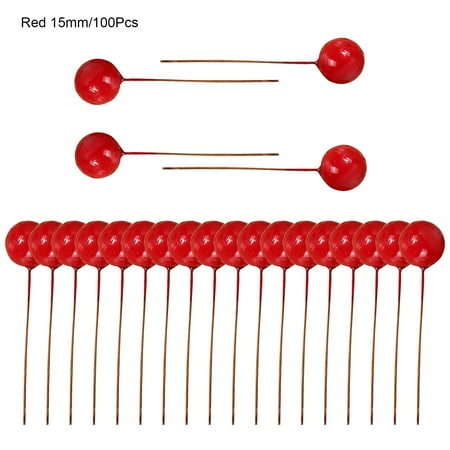 JANGSLNG 100Pcs/Bag Red Holly Berry Bright Color Decoration Compact Xmas Red Fruit Berry for Garden Decor
JANGSLNG 100Pcs/Bag Red Holly Berry Bright Color Decoration Compact Xmas Red Fruit Berry for Garden Decor