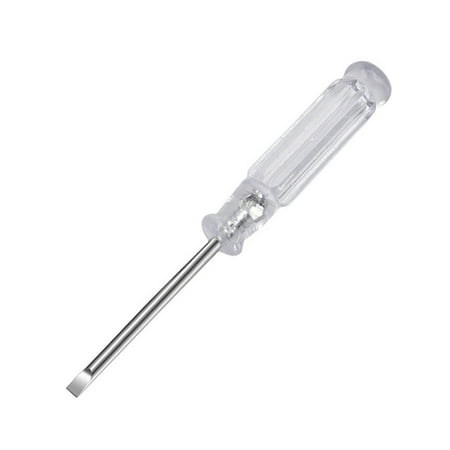 Transparent Crystal Screwdriver 3.0mm Slotted /Phillips Screwdriver Repair Tool
Transparent Crystal Screwdriver 3.0mm Slotted /Phillips Screwdriver Repair Tool