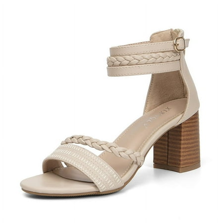 Women s Braided Ankle Strap Heel Open Toe Dress Sandal Party Wedding Shoes Party Wedding Shoes
Women s Braided Ankle Strap Heel Open Toe Dress Sandal Party Wedding Shoes Party Wedding Shoes