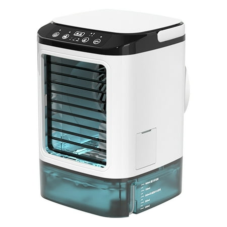 PAVEOS Fan with Ice Cool System Desktop Cooler Charging Spray Fan Humidifier Mute Electric Fan Night Light Office Electric Fan White
PAVEOS Fan with Ice Cool System Desktop Cooler Charging Spray Fan Humidifier Mute Electric Fan Night Light Office Electric Fan White