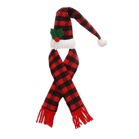 Pgeraug christmas decorations Christmas Decorations Kitchen Table Top Dress Up Props Plaid Set Red Bottle Set Bottle Bag Bottle Covers A
Pgeraug christmas decorations Christmas Decorations Kitchen Table Top Dress Up Props Plaid Set Red Bottle Set Bottle Bag Bottle Covers A