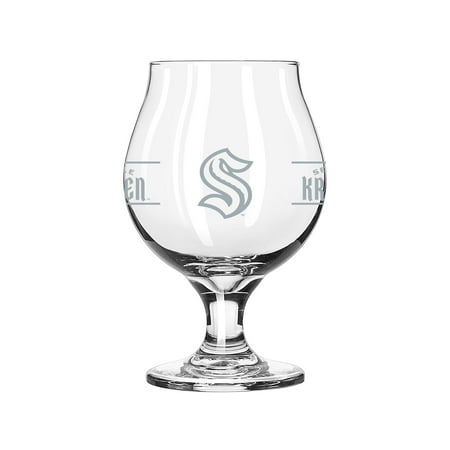 Seattle Kraken 16oz. Belgium Glass