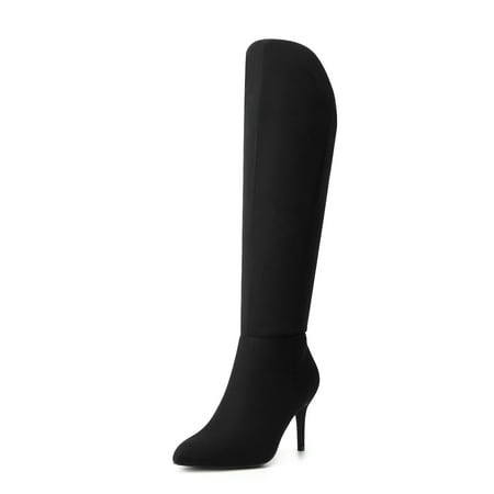 Dream Pairs Women s Knee High Boots Sexy Pointed Toe Zipper High Heel Boots For Women SDKB2213W BLACK/SUEDE Size 6
Dream Pairs Women s Knee High Boots Sexy Pointed Toe Zipper High Heel Boots For Women SDKB2213W BLACK/SUEDE Size 6