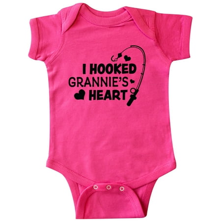 Inktastic I Hooked Grannie s Heart with Fishing Rod Gift Baby Boy or Baby Girl Bodysuit
Inktastic I Hooked Grannie s Heart with Fishing Rod Gift Baby Boy or Baby Girl Bodysuit