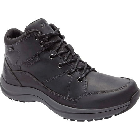 

Men s Dunham Simon-DUN Waterproof Ankle Boot Black Leather 10.5 D