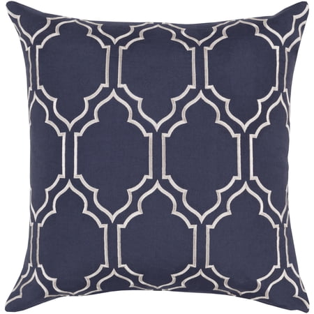 Art of Knot Monticello 22" x 22" Pillow (with Poly Fill)