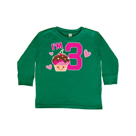 Inktastic I m 3 with Cute Cupcake and Hearts Gift Toddler Toddler Girl Long Sleeve T-Shirt
Inktastic I m 3 with Cute Cupcake and Hearts Gift Toddler Toddler Girl Long Sleeve T-Shirt