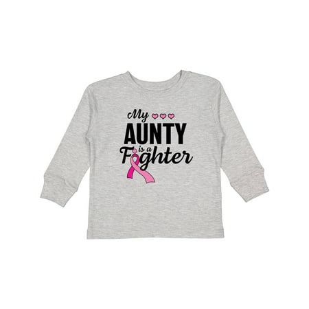 Inktastic Breast Cancer Awareness My Aunty is a Fighter Gift Toddler Boy or Toddler Girl Long Sleeve T-Shirt
Inktastic Breast Cancer Awareness My Aunty is a Fighter Gift Toddler Boy or Toddler Girl Long Sleeve T-Shirt