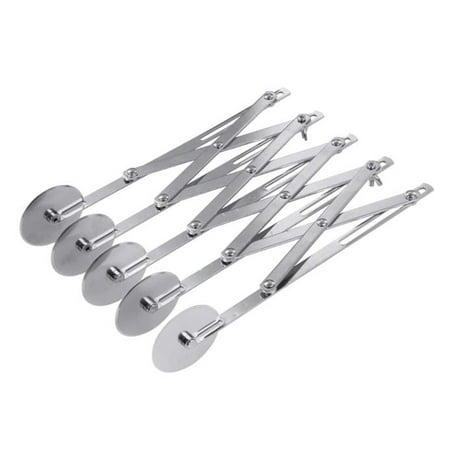 5-Wheel Pastry Cutter Pizza Cutter Multi Wheel Dough Cutters Expandable Pizza Slicer Baking Cutter Roller Pastry Knife
5-Wheel Pastry Cutter Pizza Cutter Multi Wheel Dough Cutters Expandable Pizza Slicer Baking Cutter Roller Pastry Knife