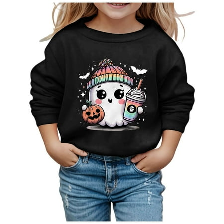 Toddler Girl Sweatshirt Children Fashion Printed Crew Neck Hoodless Long Sleeve Cute Pullover Tops Clothes for Girls Size 4-5T
Toddler Girl Sweatshirt Children Fashion Printed Crew Neck Hoodless Long Sleeve Cute Pullover Tops Clothes for Girls Size 4-5T