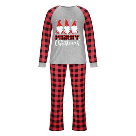 Parent-child Attire Christmas Suits Patchwork Plaid Printed Homewear Round Neck Long Sleeve Pajamas Two-piece Dad Sets christmas pajamas
Parent-child Attire Christmas Suits Patchwork Plaid Printed Homewear Round Neck Long Sleeve Pajamas Two-piece Dad Sets christmas pajamas