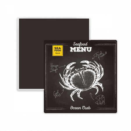 Crab Sketch Pattern Marine Organism Square Ceracs Fridge Magnet Keepsake Memento
Crab Sketch Pattern Marine Organism Square Ceracs Fridge Magnet Keepsake Memento