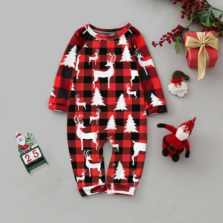NEGJ Merry Christmas Cute Red Prints Romper Family Clothes Baby Long Sleeve Jumpsuit
NEGJ Merry Christmas Cute Red Prints Romper Family Clothes Baby Long Sleeve Jumpsuit