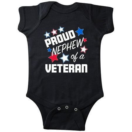 Inktastic Proud Nephew of a Veteran- Veterans Day Gift Baby Boy Bodysuit
