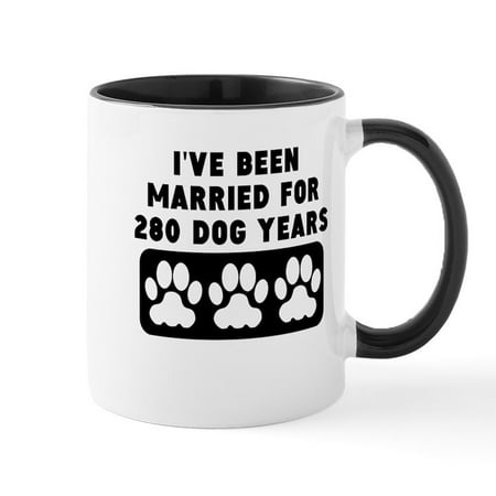 CafePress - 40Th Anniversary Dog Years Mugs - 11 oz Ceramic Mug - Novelty Coffee Tea Cup
CafePress - 40Th Anniversary Dog Years Mugs - 11 oz Ceramic Mug - Novelty Coffee Tea Cup