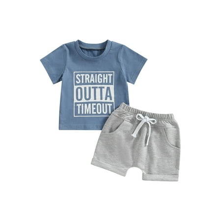 Wassery Baby Boys Clothes Letter Short Sleeve T-Shirt Top+Toddler Boys Shorts Casual Summer Clothes 2Pcs Set 0-3Years
Wassery Baby Boys Clothes Letter Short Sleeve T-Shirt Top+Toddler Boys Shorts Casual Summer Clothes 2Pcs Set 0-3Years