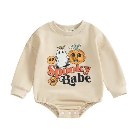Okbabeha My First Halloween Baby Girl Boy Outfit Funny Letter Print Sweatshirt Romper Pumpkin Onesie Infant Cute Clothes
Okbabeha My First Halloween Baby Girl Boy Outfit Funny Letter Print Sweatshirt Romper Pumpkin Onesie Infant Cute Clothes