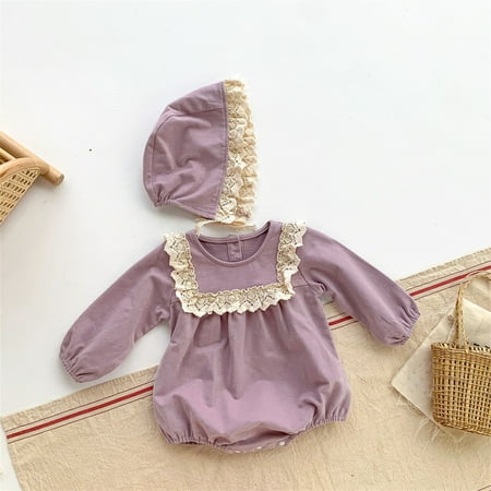Hunpta Infant Newborn Baby Girls Long Sleeve Ruffled Patchwork Romper With Hat Outfit Set Clothes 2PCS
Hunpta Infant Newborn Baby Girls Long Sleeve Ruffled Patchwork Romper With Hat Outfit Set Clothes 2PCS