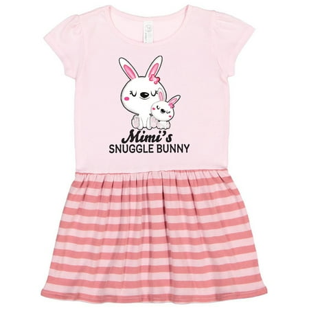 Inktastic Mimis Snuggle Bunny Easter Gift Toddler Girl Dress