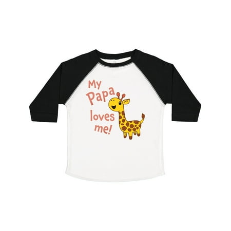 Inktastic My Papa Loves Me- Cute Giraffe Gift Toddler Boy or Toddler Girl T-Shirt
Inktastic My Papa Loves Me- Cute Giraffe Gift Toddler Boy or Toddler Girl T-Shirt