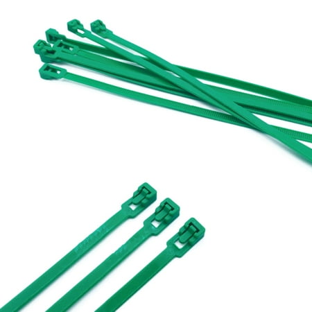 200mm Releasable Cable Ties Colored Plastics Reusable Cable Ties Loop Wrap Nylon Zip Ties Bundle Ties 100Pcs(Green)
200mm Releasable Cable Ties Colored Plastics Reusable Cable Ties Loop Wrap Nylon Zip Ties Bundle Ties 100Pcs(Green)