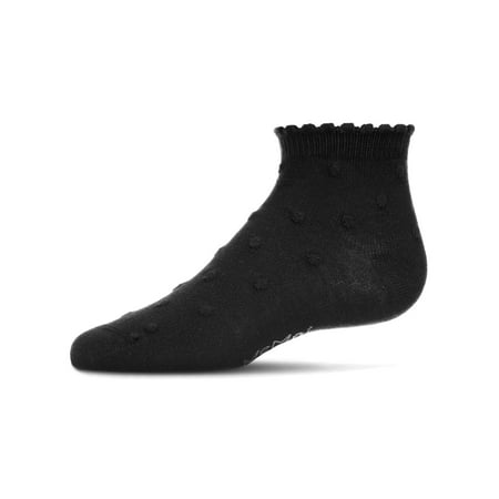 MeMoi Cotton Blend Swiss Dot Anklet Socks - Girls - Female
