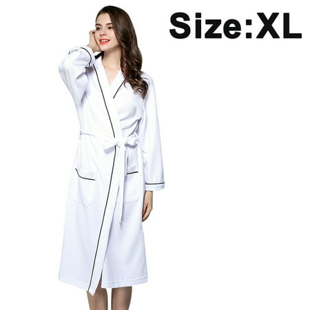 Nightgown Robe Soft Absorbent Lightweight Long Kimono Waffle Hotel/Spa Cotton Bathrobe
Nightgown Robe Soft Absorbent Lightweight Long Kimono Waffle Hotel/Spa Cotton Bathrobe