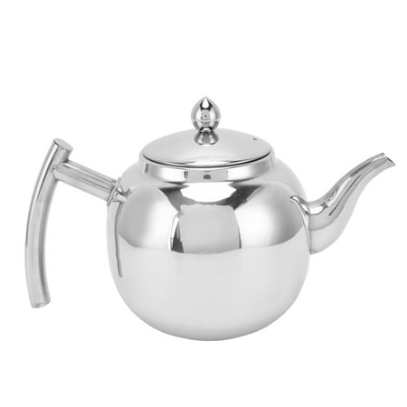 Octpeak Filter Kettle Beautiful Stainless Steel Tea Kettle Practical Silver For Tea Supplies For Various Teas
Octpeak Filter Kettle Beautiful Stainless Steel Tea Kettle Practical Silver For Tea Supplies For Various Teas