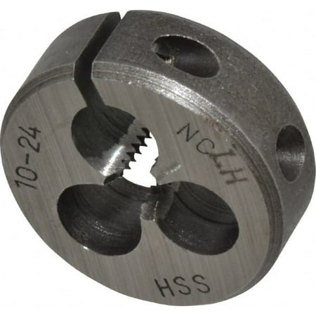 Value Collection #10-24 UNC High Speed Steel Round Adjustable Die