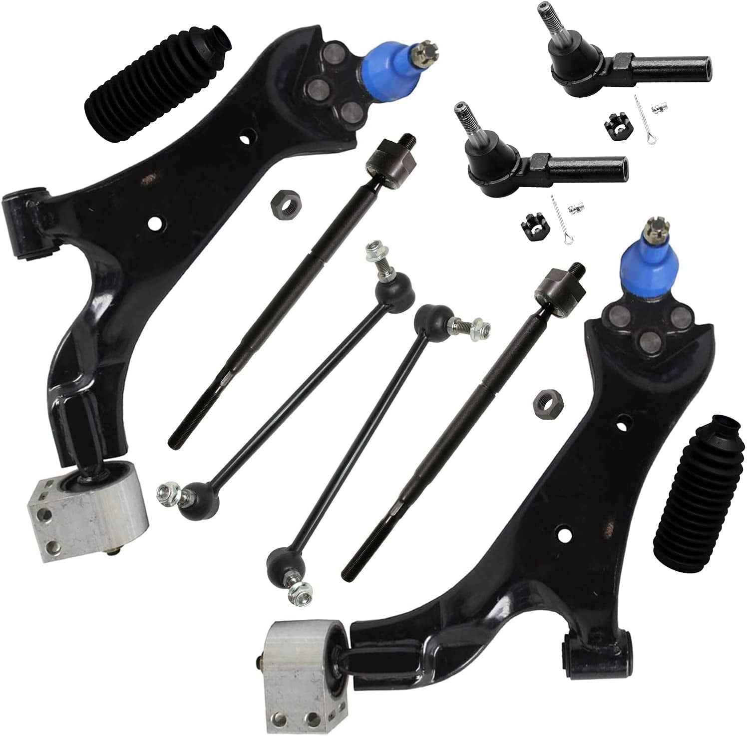 Detroit Axle Front Lower Control Arms W Ball Joint Suspension Kit