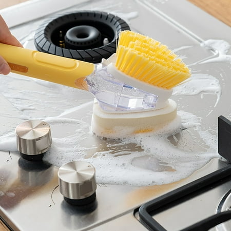 Tepsmf Cleaning Brush Kitchen Multi Functional Press Pot Brush Long Handle Cleaning Brush
Tepsmf Cleaning Brush Kitchen Multi Functional Press Pot Brush Long Handle Cleaning Brush