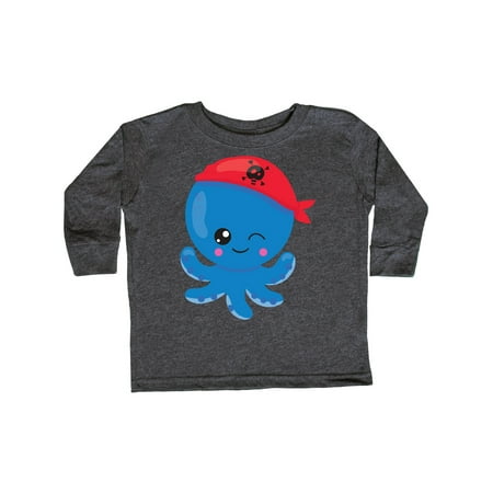Inktastic Pirate Octopus Blue Octopus With Red Pirate Hat Gift Toddler Boy or Toddler Girl Long Sleeve T-Shirt
Inktastic Pirate Octopus Blue Octopus With Red Pirate Hat Gift Toddler Boy or Toddler Girl Long Sleeve T-Shirt
