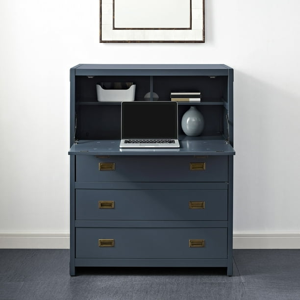 Dorel Living Miles 3 Drawer Chest with Desk