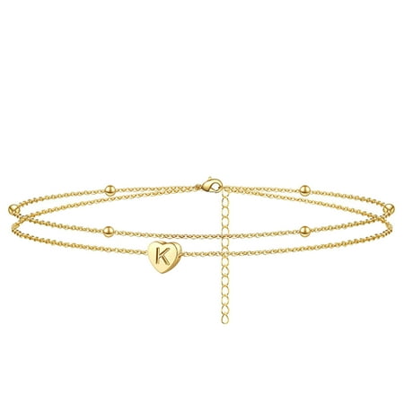 Heart Initial Beach Ankle Bracelets For Women Handmade Dainty Layered Anklet Letter Initial Heart Ankle Bracelets For Women Beach Jewelry Gifts
Heart Initial Beach Ankle Bracelets For Women Handmade Dainty Layered Anklet Letter Initial Heart Ankle Bracelets For Women Beach Jewelry Gifts