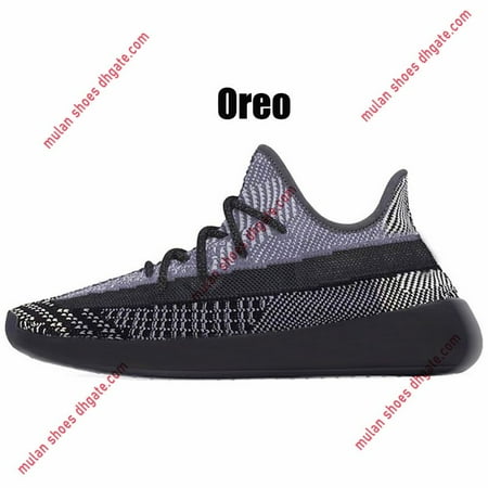 

OG white black Static Reflective Running shoes Onyx Carbon bred Beluga Ash pearl Sesame Butter Semi Yellow Cream Zebra Dazzling Blue Men Women Trainers Sneakers