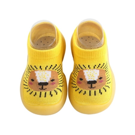 Eloshman Baby First Walker Shoes Rubber Sole Socks Slipper Cartoon Crib Shoe Daily Breathable Prewalker Sock Comfort Floor Slippers Golden 4.5C
Eloshman Baby First Walker Shoes Rubber Sole Socks Slipper Cartoon Crib Shoe Daily Breathable Prewalker Sock Comfort Floor Slippers Golden 4.5C