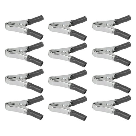 Testing Clamps Battery Test Clip Strong Clamping PVC Sheath With 15mm Opening For Welding Machinery For Auto Repair Black
Testing Clamps Battery Test Clip Strong Clamping PVC Sheath With 15mm Opening For Welding Machinery For Auto Repair Black