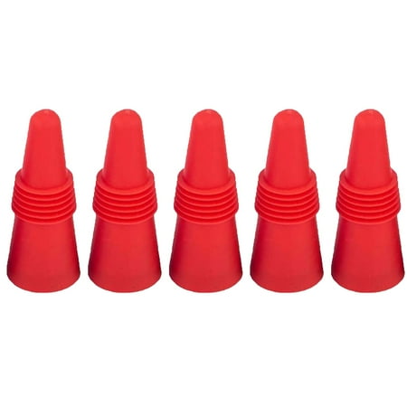 Dealovy 5Pcs Reusable Silicone Wine Bottle Stopper beverage Bottle Stopper Wine Stopper Clearance
Dealovy 5Pcs Reusable Silicone Wine Bottle Stopper beverage Bottle Stopper Wine Stopper Clearance